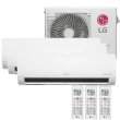 Ar-Condicionado Multi Split Tri Split Inverter LG 24000 BTUs 3X9000 Quente e Frio 220V A3UW24GFA2.AWGZBRZ