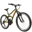 Bicicleta Caloi Max Front Freios V-BRAKE Verde Aro 24 21V