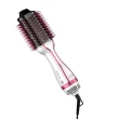 Escova Secadora Gama Glamour Pink Brush 3D 1200W Branco e Rosa 127V HDCBR0000000425