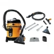 EXTRATORA HOME CLEANER PROFISSIONAL DE PO E AGUA WAP AMARELO-PRETO 127V 1600W (FW005464-127V)