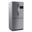 Refrigerador Brastemp Side Inverse 3 Portas Frost Free 554 Litros Inox 127V BRO85AK