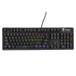 Teclado Mecânico Gamer Sate K6 Switch Blue RGB USB