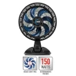 Ventilador de Mesa Arno VE70 X-treme 40CM 7 Pás Preto e Azul 127V