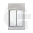 Walk in Cooler Gallant Resfriados 2 Portas Vidro com Piso Painel 380V/3F CWRCP-02