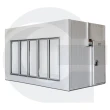 Walk in Cooler Gallant Resfriados 5 Portas Vidro com Piso Painel 380V/3F CWRCP-05