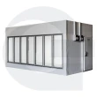 Walk in Cooler Gallant Resfriados 7 Portas Vidro com Piso Painel 220V/3F CWRCP-07